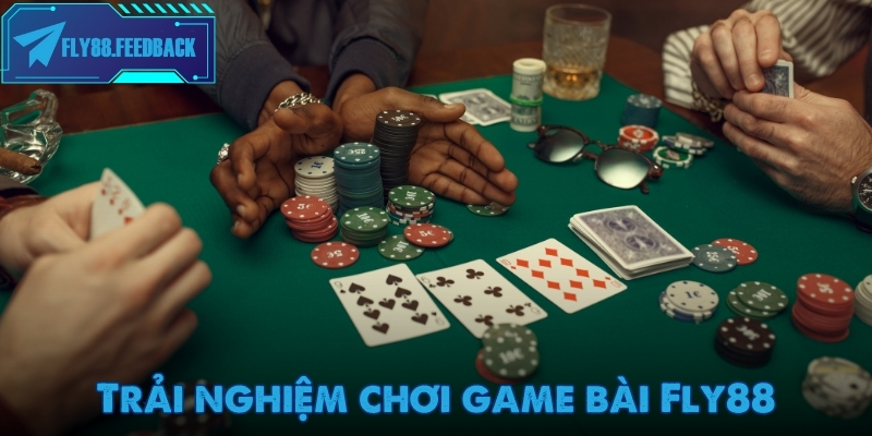Game bài Fly88 Bàn chơi Poker và Tiến lên trên Fly88 phân cấp mức cược phù hợp mọi người chơi